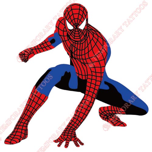 Spiderman Customize Temporary Tattoos Stickers NO.247